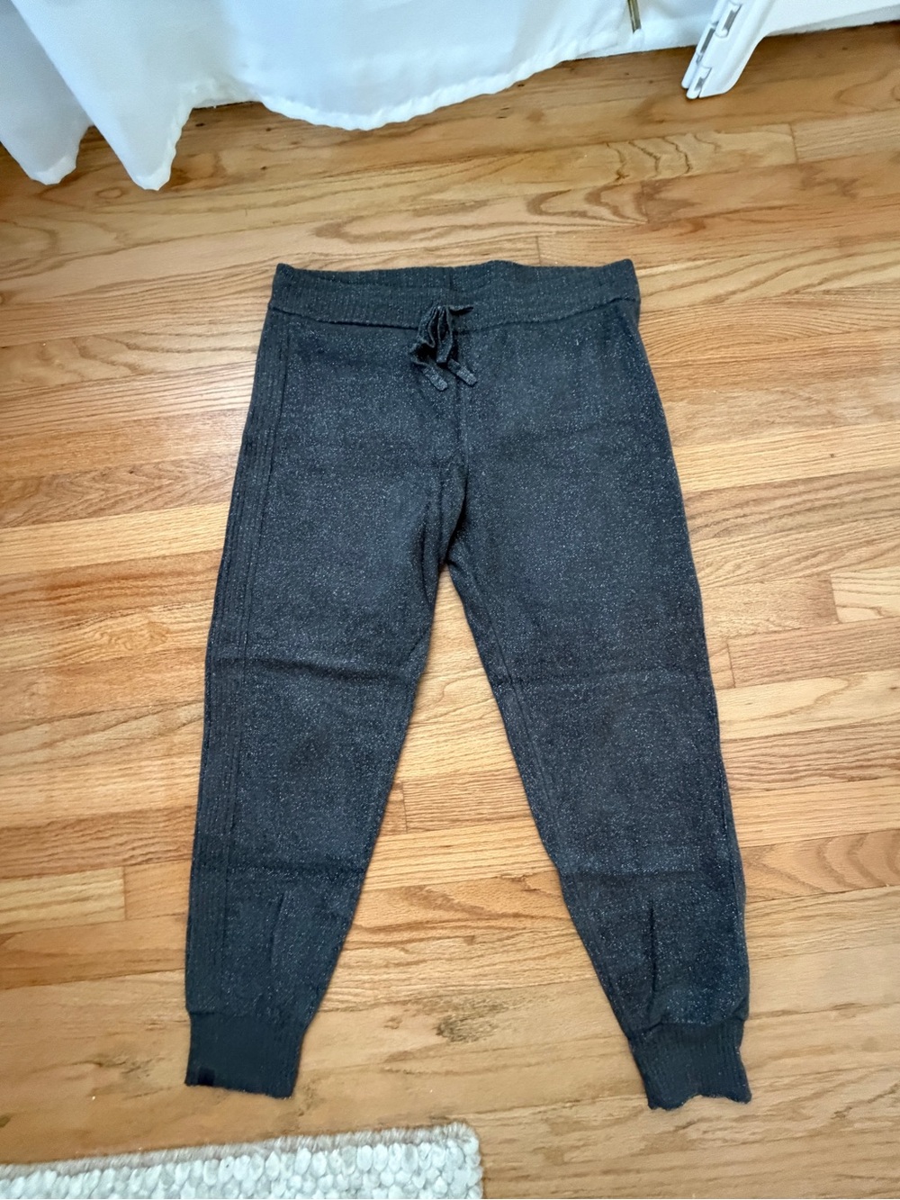 Barefoot Dreams Charcoal Knit Joggers